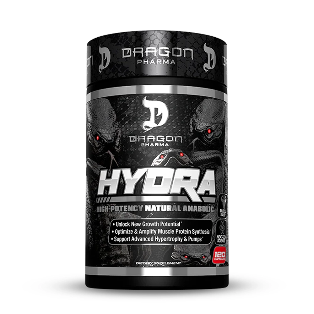 هیدرا آنابولیک نچرال دراگون فارما 120 کپسول | DRAGON PHARMA HYDRA NATURAL ANABOLIC