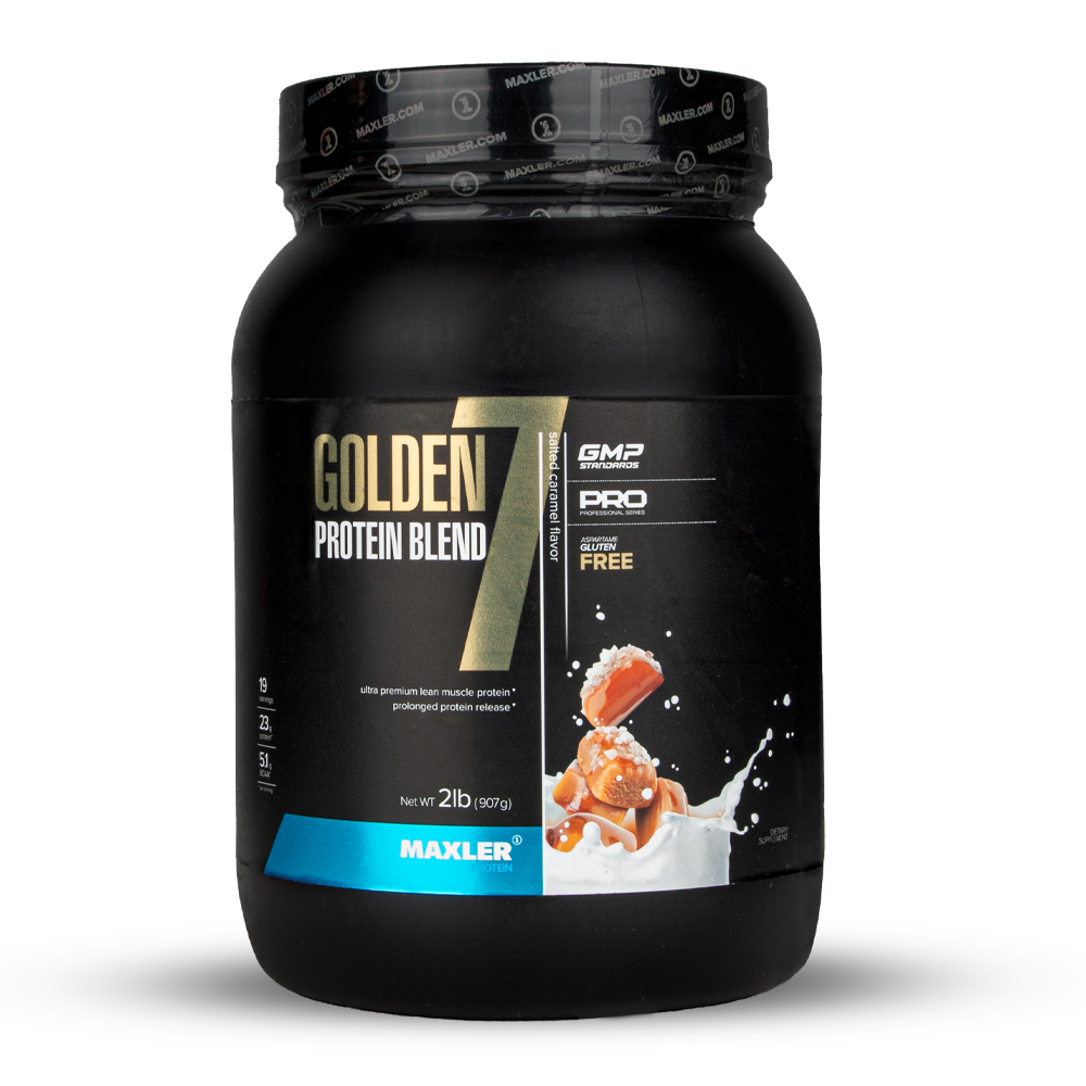 پروتئین وی گلدن سون مکسلر 900 گرمی | WHEY GOLDEN7 MAXLER 2LB