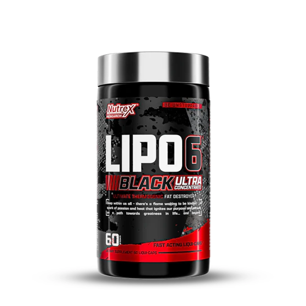 لیپو 6 بلک اولترا ناترکس 60 عددی | LIPO BLACK NUTREX